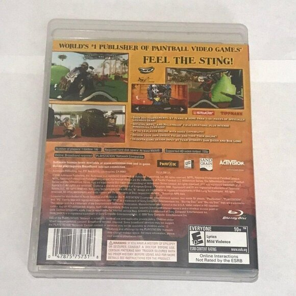 PS3: NPPL Championship Paintball 2009 (PlayStation 3) - Picture 2 of 4